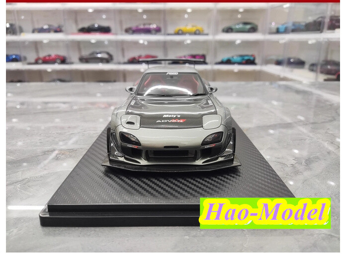 IG 1:18 Mazda RX7 GT3 FD3S FEED Afflux Resin Model Car Diecast Hobby Collection