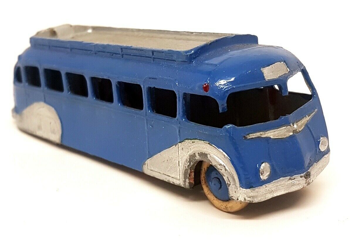 Autocar Isobloc Dinky Toys / Meccano - Made In France, Occasion, Rouge Et Gris