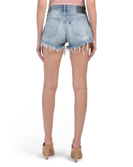 levi's embroidered shorts