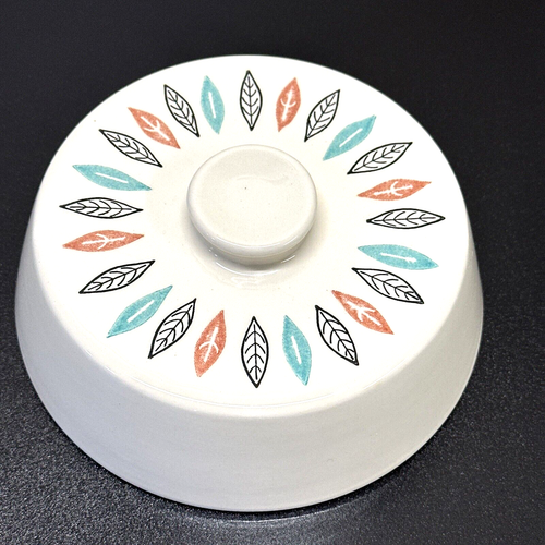 RARO Encuentro de Colección Marcrest Nórdico Como Nuevo Plumas MCM Mantequilla Queso SOLAMENTE TAPA - Imagen 15 de 15