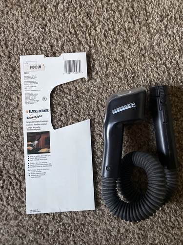 NEW BLACK & DECKER Snake Light Flexible Flashlight *ONLY* SLB1 Made in USA 1994 - Picture 2 of 5