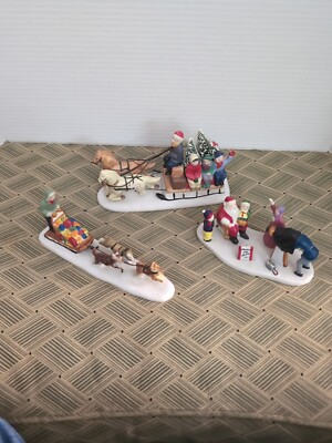 Lemax Christmas Decorations Lot of (3)
