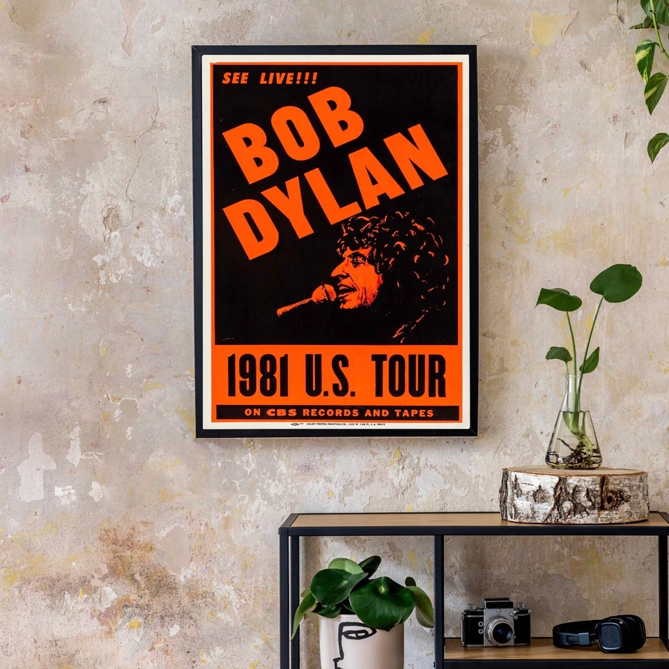 Dire Straits West Coast U.S. Tour Promotional Concert Poster Ready To Frame A3 - Image 2 of 4