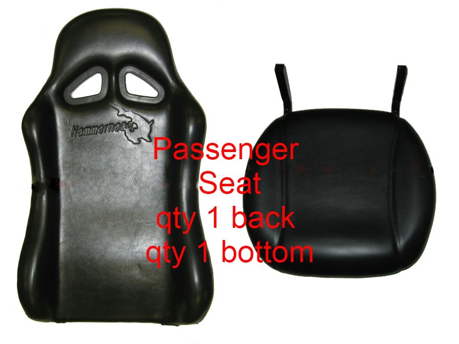 Right Passenger Side Seat 150cc 250cc 300cc Hammerhead GTS GoKart