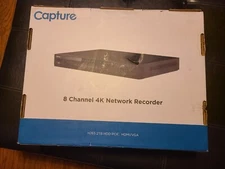 Capture R2-8CHNVR2TB 8 Channel network recorder, 2TB HDD