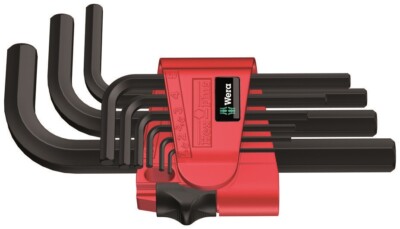 Wera 950/9 Hex-Plus 7 L-Key Set Metric 9 Pieces 05021737001
