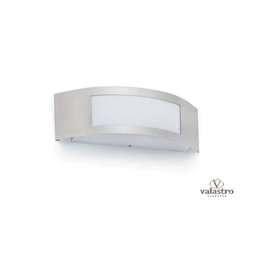 Applique plafoniera moderna a parete esterno in acciaio inossidabile nickel 