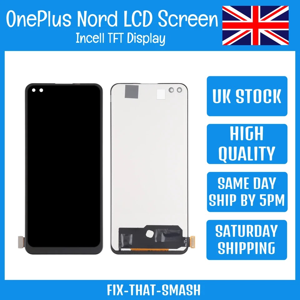 OnePlus Nord 2020 AC2001 AC2003 Incell TFT LCD Screen Display Touch Digitizer