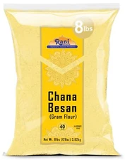 Rani Chana Besan - Chickpeas Flour, Gram, 128oz (8lbs) 3.63kg BULK