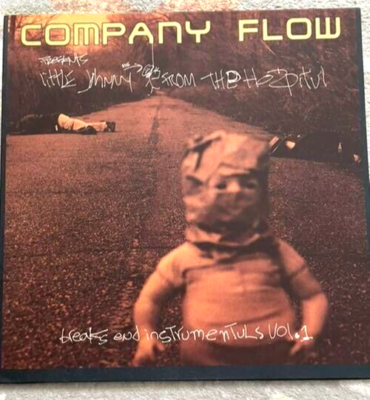 新品US盤未開封品Company Flow Little Johnny Company Flow / Little Johnny From The Hospitul 12