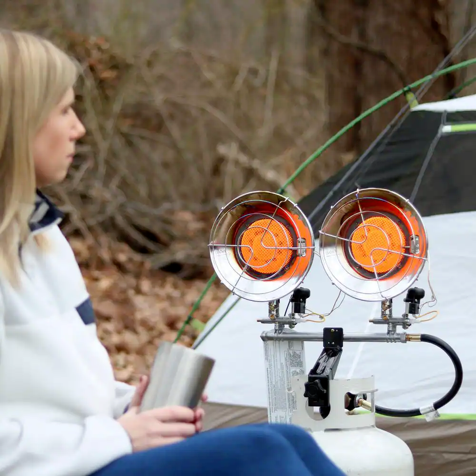 Mr. Heater Double Tank Top 30,000 BTU Radiant Propane Space Heater | eBay