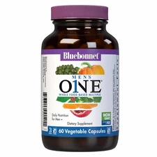 Bluebonnet Mens One Whole Food-Based Multiple 60 Veg Capsules