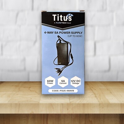 Haydon PSU 12VDC IL 5A 12V DC 5Amp Switchmode CCTV Power Supply