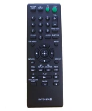 Remote RMT-D187A for Sony DVD Player DVP-SR200P DVP-SR401HP DVP-SR510P DVP-SR500