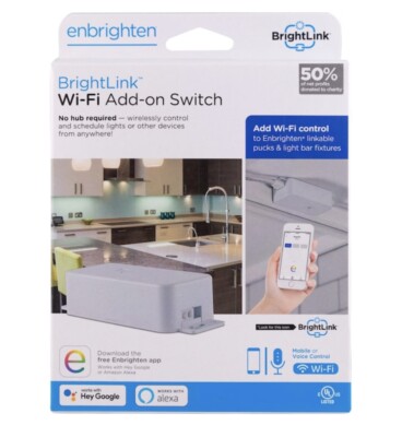 Enbrighten Cabinet Lighting Master Switch Item #2557774Model #49227-TS1
