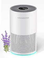 MEGAWISE ​Air Purifier for Home Pollen and Pets Hair Smokers in Large Room