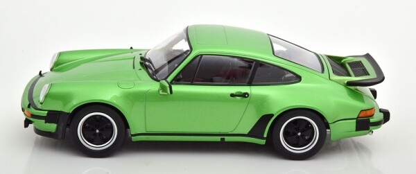 Miniature Porsche 911 Turbo 3.6 type 964 rouge Rubis par Solido au 1:18