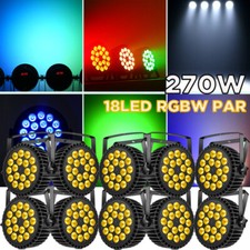 270W 18LED RGBW PAR Lights Stage Lighting DMX512 DJ Disco Party Bar Show Light