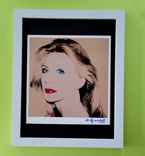 Andy Warhol 1984 Signed Joan Schnitzer Pop Art Mounted Framed Buy Now