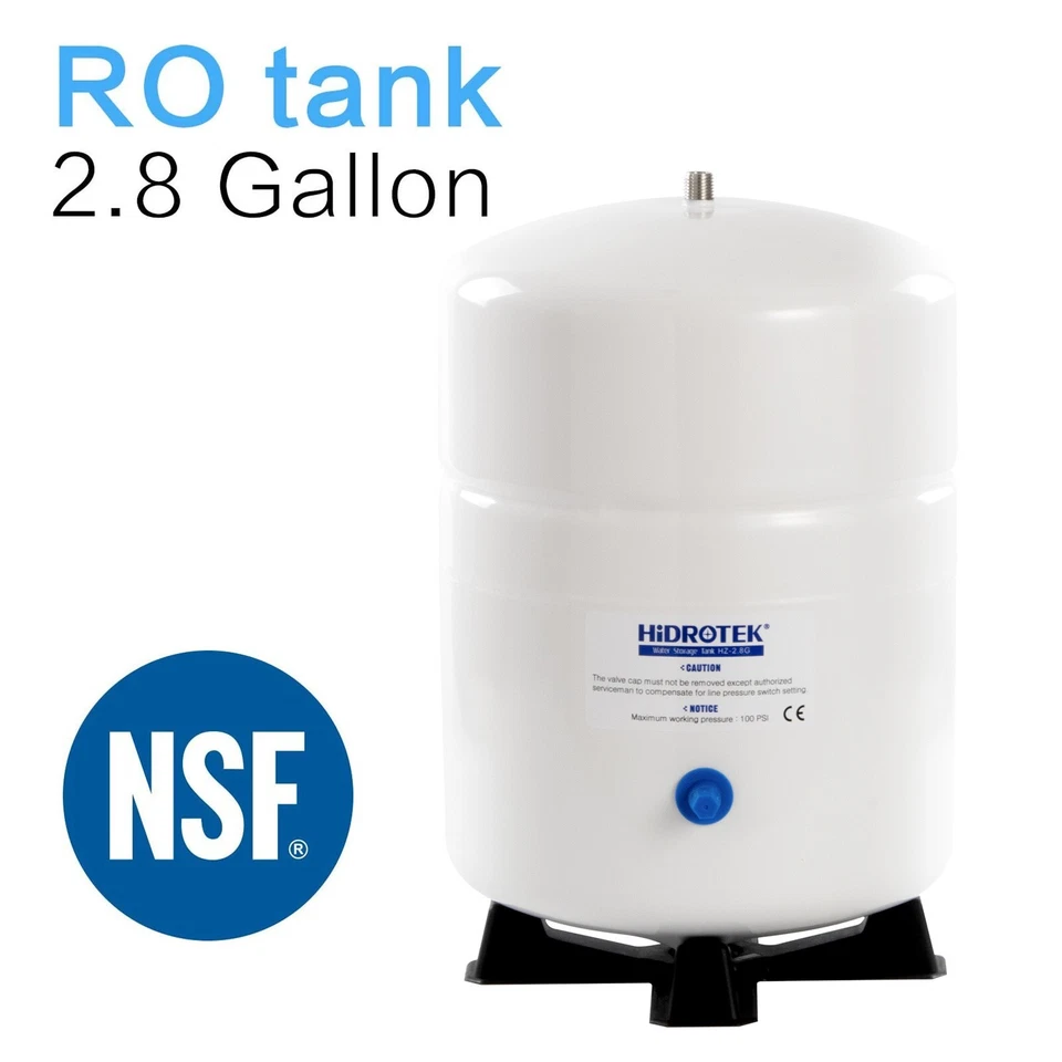 2.8 Gallon RO Water Storage Tank for Reverse Osmosis System NSF Certificated - Image 2 of 4