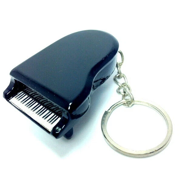 PIANO A QUEUE - PORTE CLÉ ! EN BOIS - FAIT MAIN Instrument Musique Classique - Immagine 2 di 4