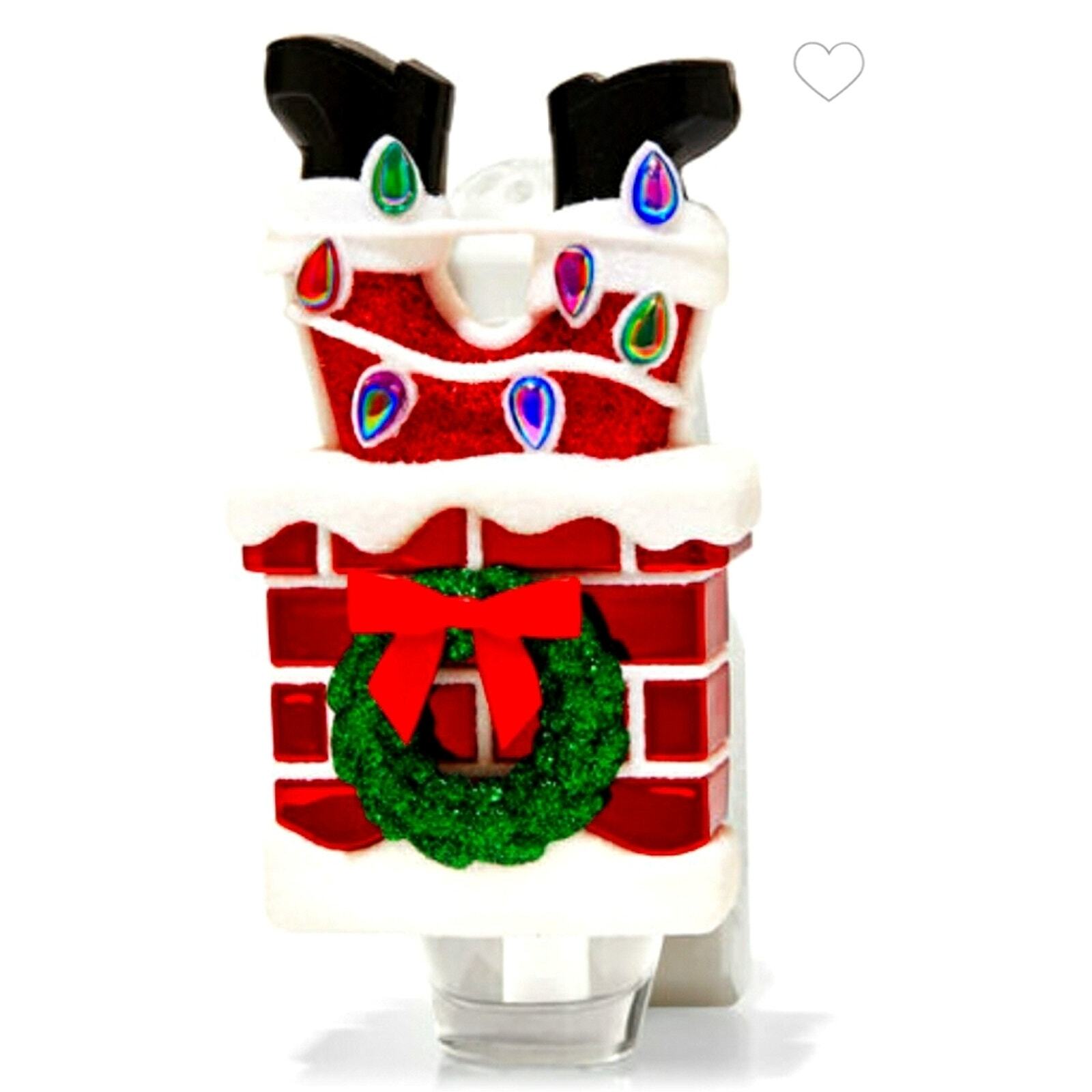 Santa in Chimney Wallflower Plug by Bath & Body Works for Holiday Christmas-image