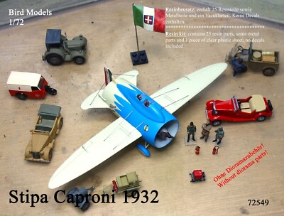 Stipa Caproni 1932   1/72 Bird Models Resinbausatz / resin kit