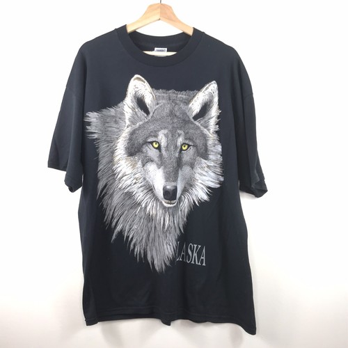 Alaska Gray Wolf Shirt Men's 2XL | eBay