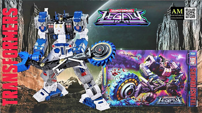 HASBRO TRANSFORMERS GENERATION LEGACY TITAN CLASS CYBERTRON METROPLEX 56cm