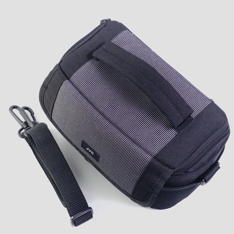 JVC Universal Camcorder Camera Bag Padded Pouch Soft Case Black Shoulder Strap - Image 4 of 4
