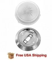 For 1970-1981 Camaro Impala Chevelle Nova Dome Light Lens & Base 8732777
