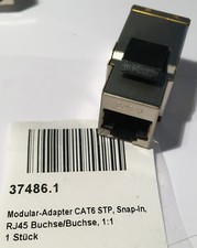 Keystone Einbauadapter RJ45 STP, Cat.6 (EFB-E...