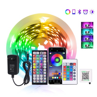 LED Strip Streifen 5-40m 24V RGB 3535 Flex Schlauch Lichtband Bluetooth Control