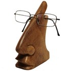 Dg DESI GEN Brillenhalter Aus Holz - Elefantenform Aus Mangoholz 11,4x11,4x15,2cm