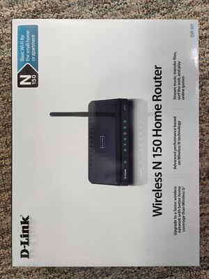 D-Link N150 Home 150 Mbps 4-Port 10/100 Wireless N Router (DIR-601)