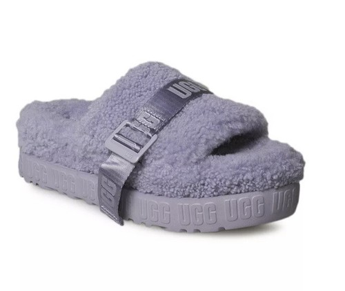 ugg slides fluffita