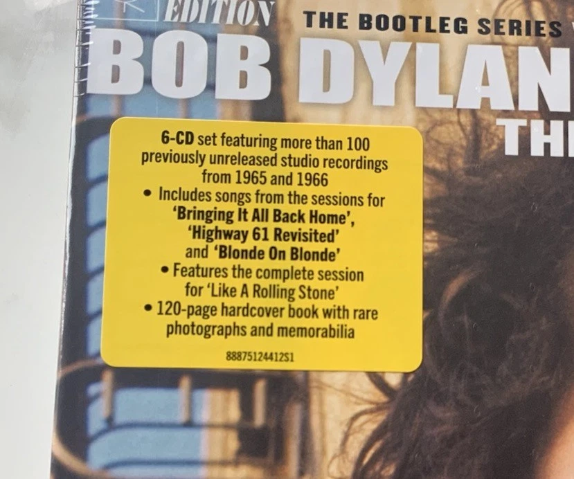 Bob Dylan The Bootleg Series Vol. 12 the Cutting Edge 1965-1966 Six CD Deluxe Ed - Image 2 of 4