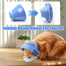 Collare Elisabettiano Per Cani E Gatti - Cono Protettivo Regolabile Per Cuccioli - Foto 13