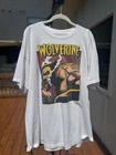 VINTAGE 1989 WOLVERINE EAT HEART XL SHIRT john byrne marvel comic images x men