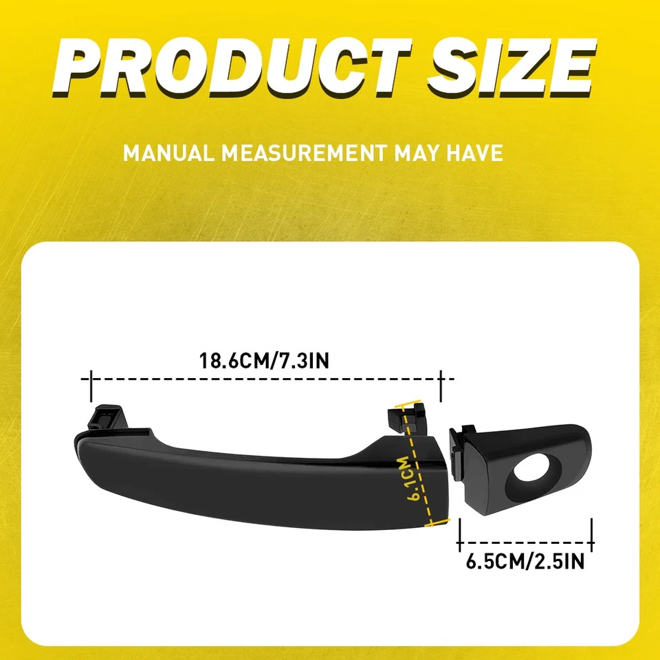 Manija de puerta exterior lado izquierdo conductor delantero Saturn Aura 2007 08-2009 15835615 Foto 4 de 4