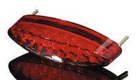 Highsider Smart NUMBER1 LED Mini RüCklicht, Mit Kennzeichenbeleuchtung, Rotes Gl