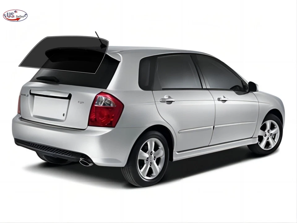 Kit de película de tinte de ventana de 2 capas precortada personalizada computarizada para escotilla KIA Spectra 05-09 Foto 4 de 4