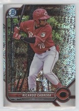 2022 Bowman Draft Chrome Sparkle Refractor Ricardo Cabrera #BDC-139 0q4s
