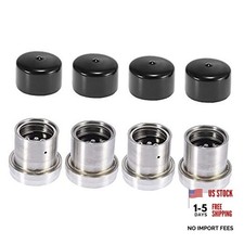 4pcs 2.441" Universal Stainless Steel Boat Trailer Bearing Protector Cap with