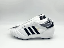 Adidas Copa Mundial Soccer Cleats White Black Gold Men's Size 8.5 ID4050 NEW
