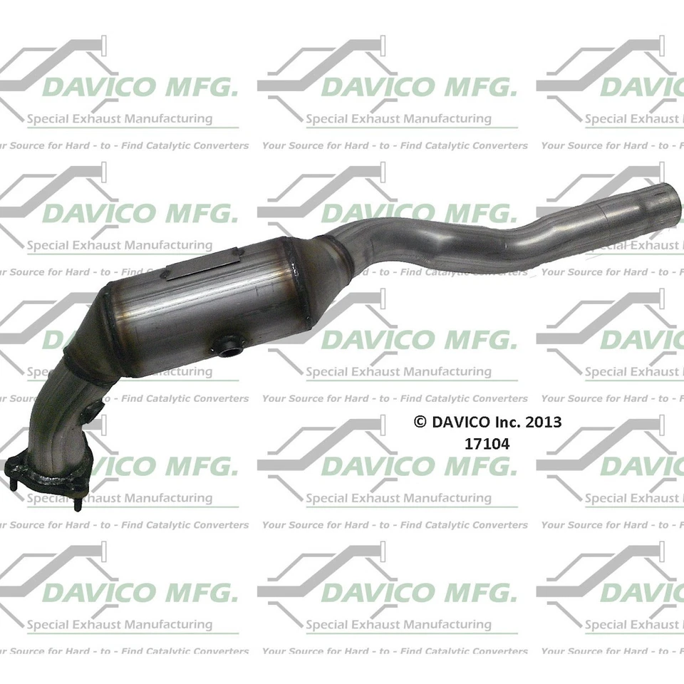 Convertidor catalítico Davico 17104 pasajero lado derecho para Porsche 911 Foto 3 de 3