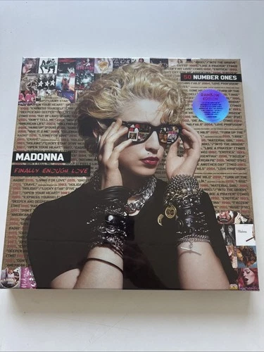 Madonna - Finally Enough Love - 50 Number Ones - Rainbow edition SEALED box set