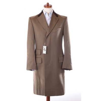 PAUL SMITH BRITISH COLLECTION Chesterfield Coat Gr S 50cm Wolle Made Italy Cover