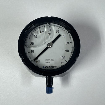 #ad Ashcroft 1279 Pressure Gauge 100 PSI 1 4quot; Liquid Filled. Glycerin. $65.00