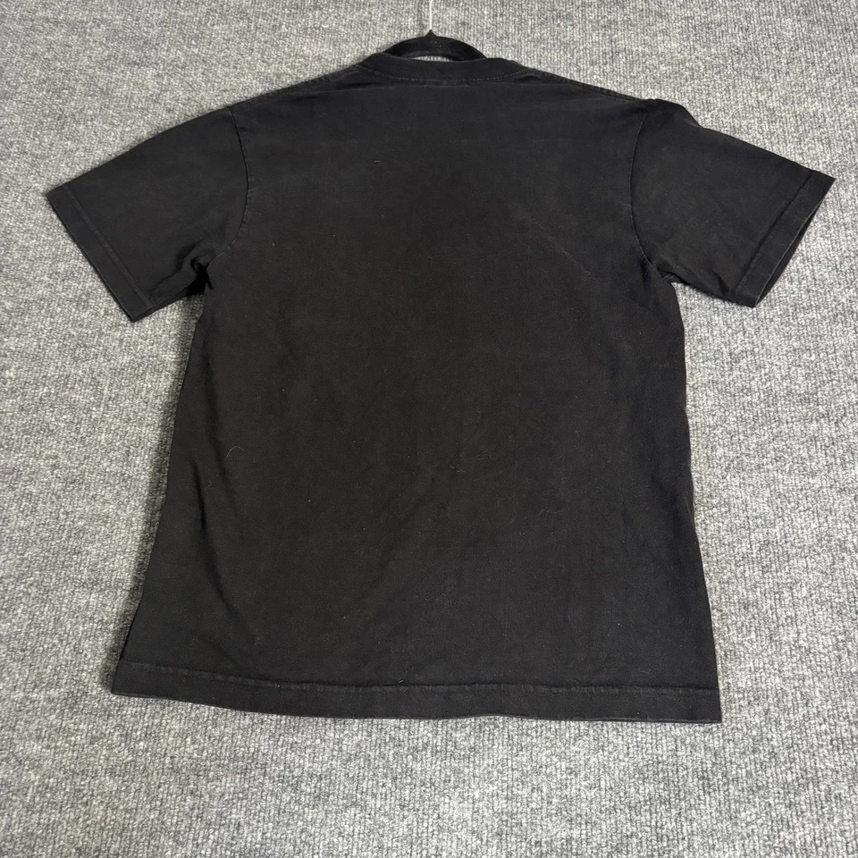 Camisa De Colección Marca Joker Para Hombre Pequeña Negra Gráfica Streetwear Hecha en EE. UU. 2000s Foto 2 de 4